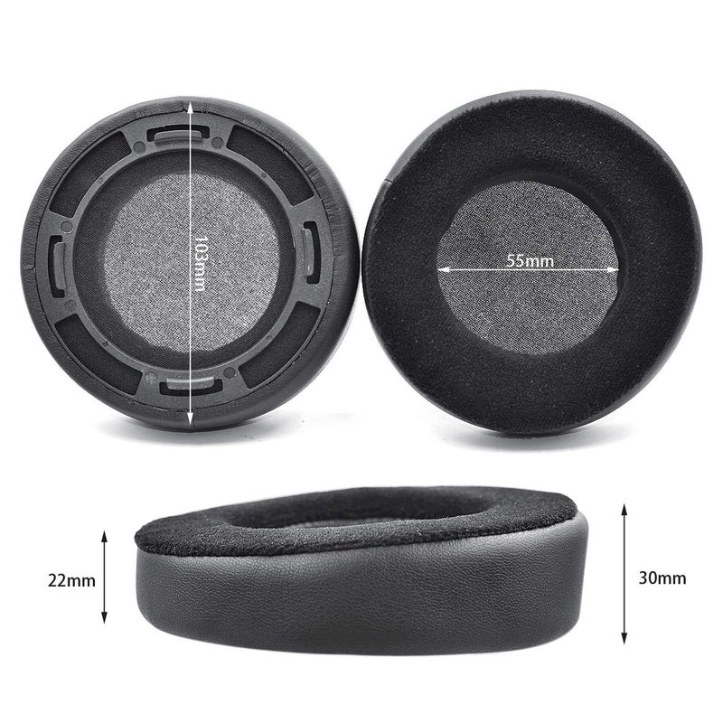 Defean SUNDARA Replacement Earpad Velvet Leatherette and Soft Foam Ear Pads Compatible with Hifiman SUNDARA HE400 HE400SE 400I 400S HE560 560I HE500 300 350 HE3 5 6 Headphones - Image 3